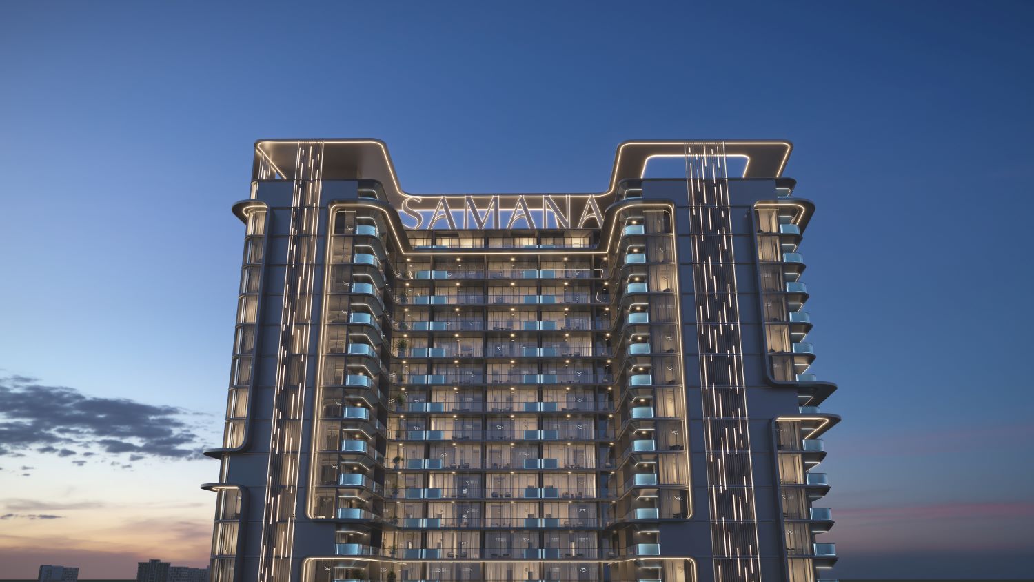 Samana Sky View - 1 Bedroom Apartment + Pool