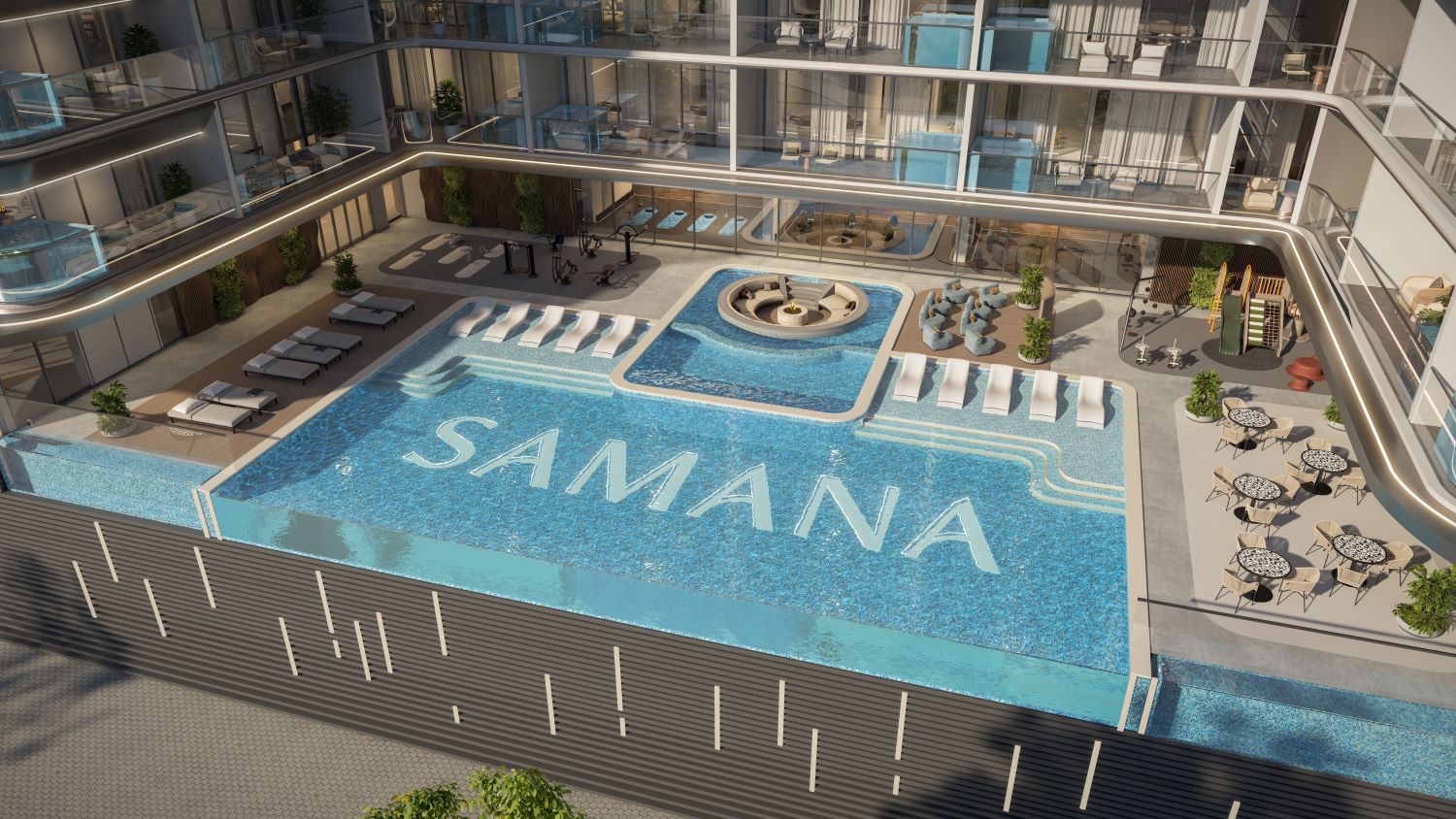 Samana Sky View - 1 Bedroom Apartment + Pool
