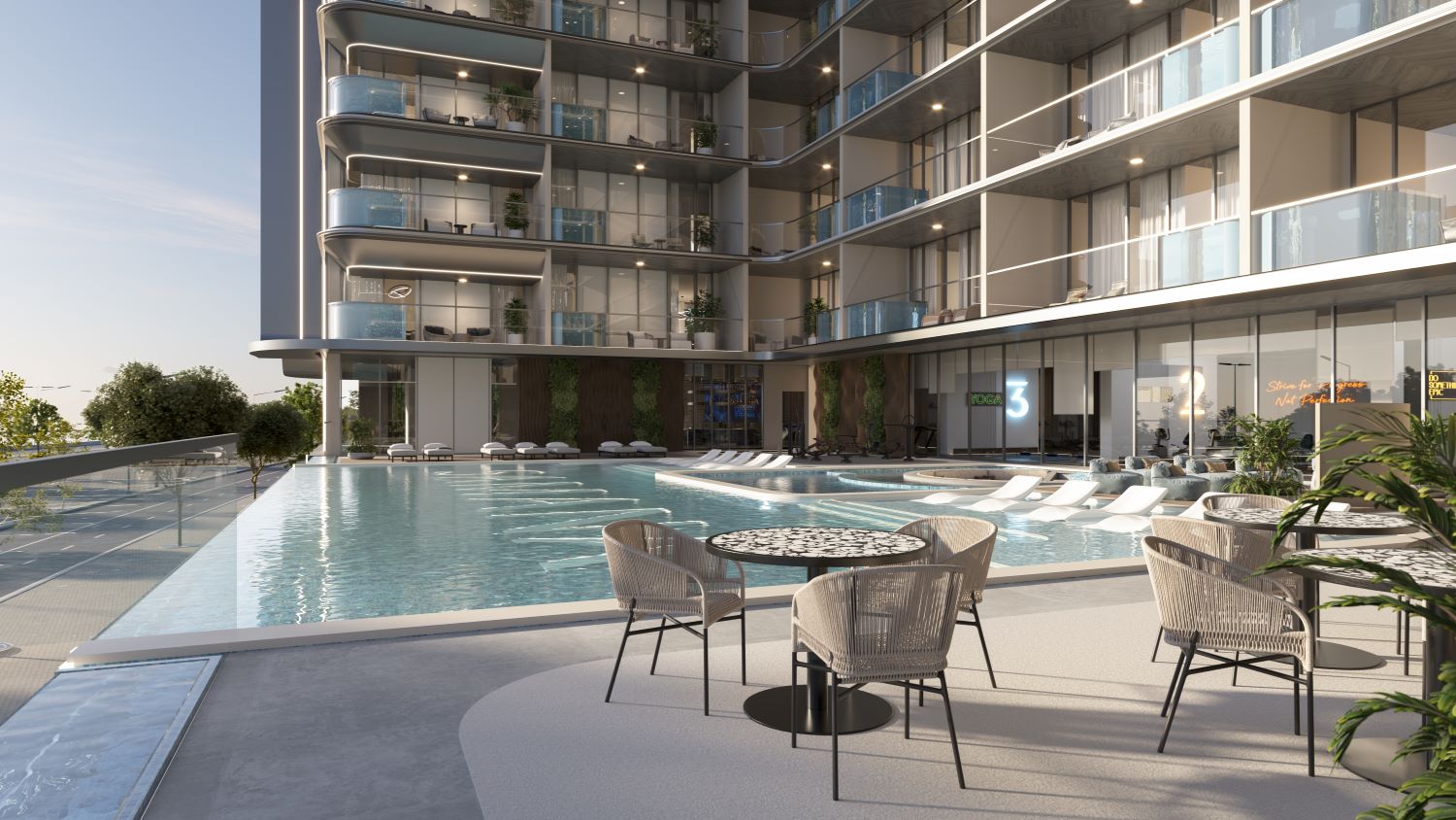 Samana Sky View - 1 Bedroom Apartment + Pool
