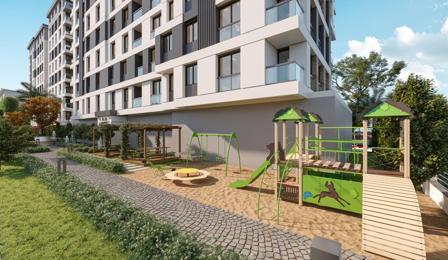 Sega Metropark: 2x Luxury 2+1 Units in Kucukcekmece - Suitable for Citizenship