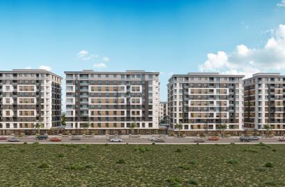 Sega Metropark: Luxury 3+1 Units in Kucukcekmece - Suitable for Citizenship