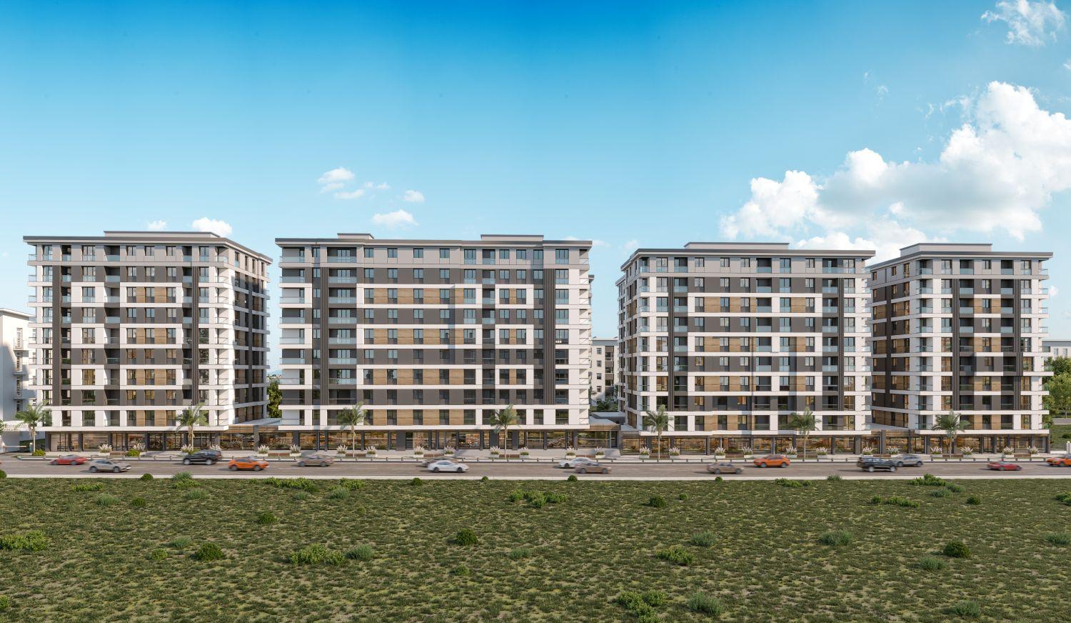 Sega Metropark: 2x Luxury 2+1 Units in Kucukcekmece - Suitable for Citizenship