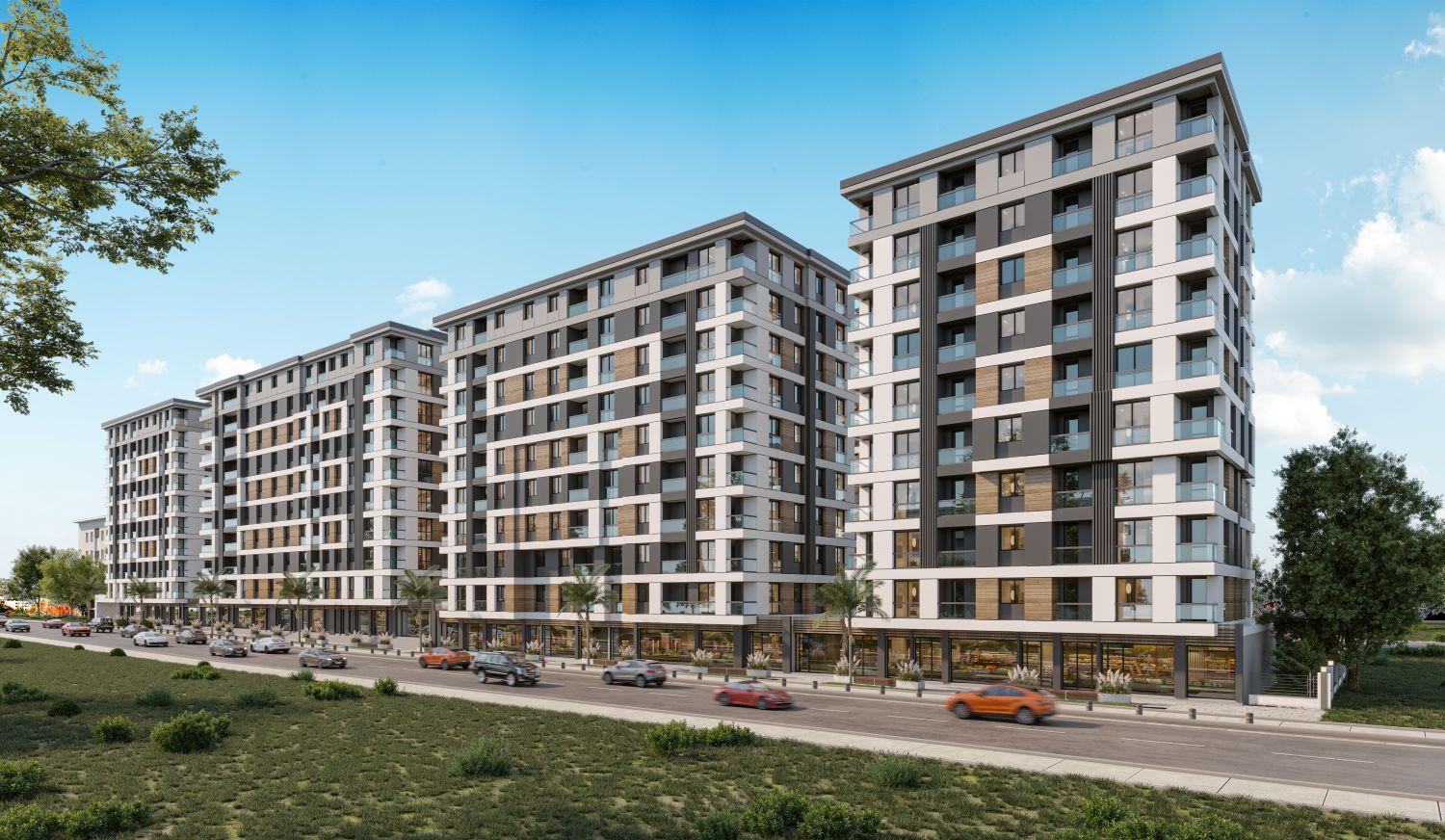 Sega Metropark: 2x Luxury 2+1 Units in Kucukcekmece - Suitable for Citizenship