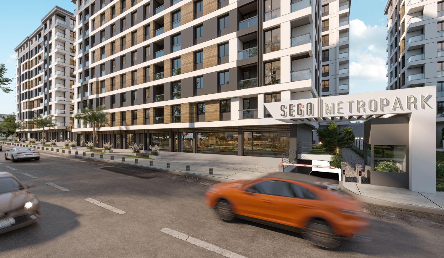 Sega Metropark: 2x Luxury 2+1 Units in Kucukcekmece - Suitable for Citizenship