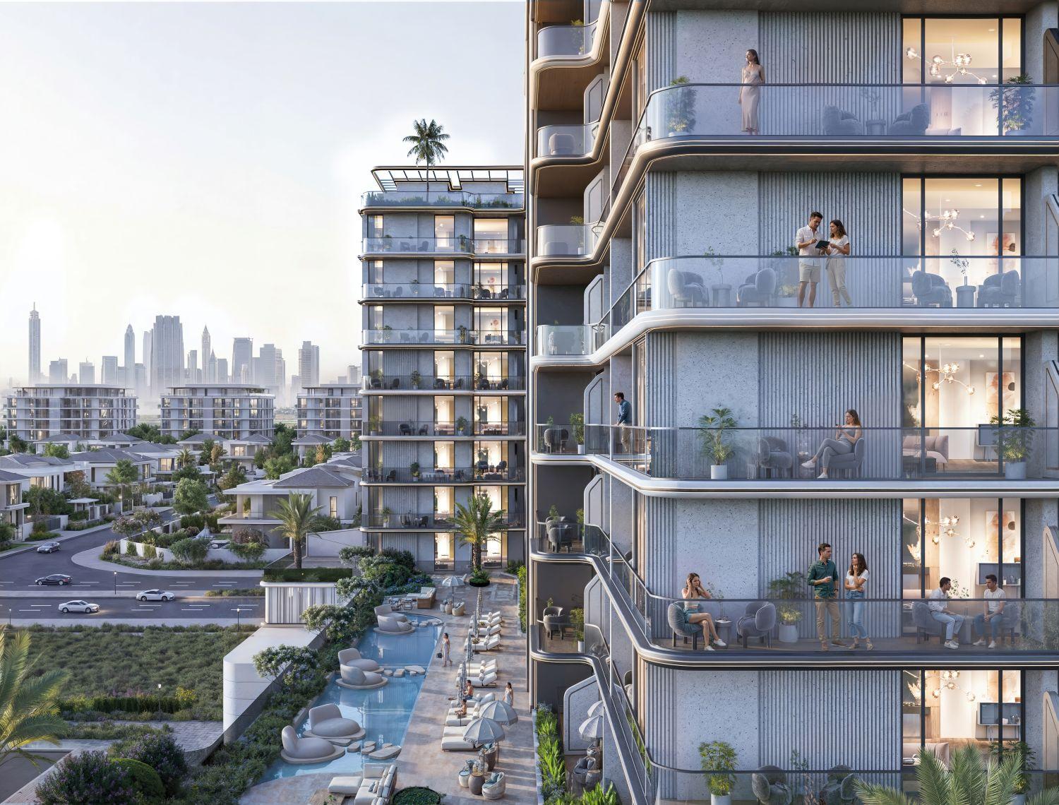 Sera Gardens - 2 Bedroom Apartment - Modern Living in Dubai Production City