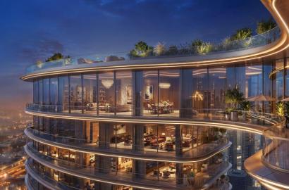 Serenz by Danube - Esnek 1 Odalı Daire - JVC'de 50 Katlı ve Tam Eşyalı Lüks Konut Projesi