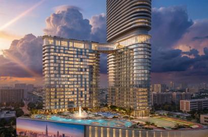 Serenz by Danube - 1 Odalı Daire - JVC'de 50 Katlı ve Tam Eşyalı Lüks Konut Projesi