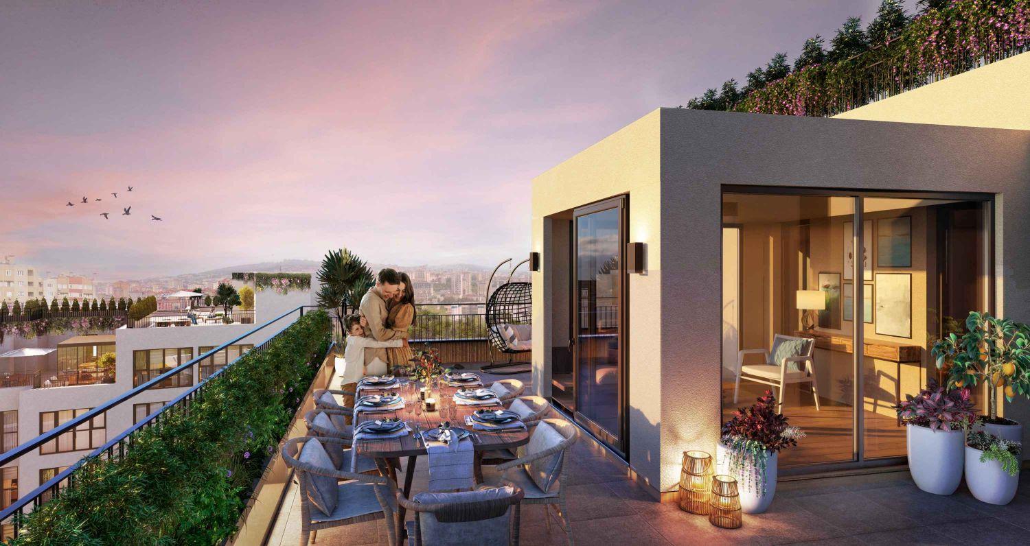 Sinpaş Koru Aura 2+1 Luxury Apartment - Nature Living in Istanbul - Suitable for Citizenship