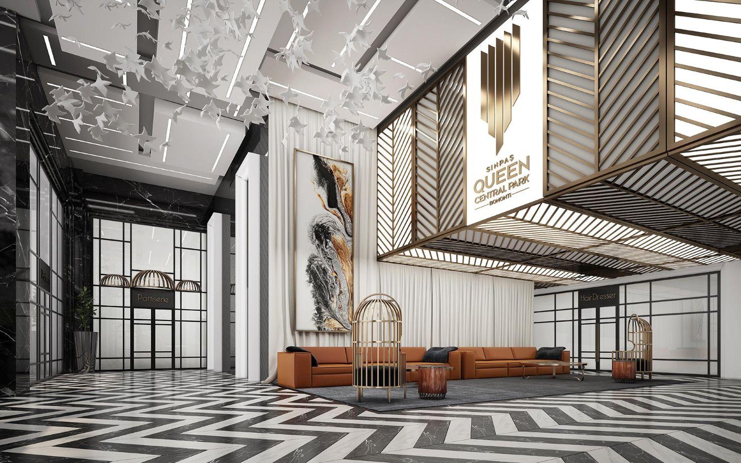 Sinpaş Queen Bomonti: Luxury Ready-to-Move 1+1 Apartment - Suitable for Citizenship