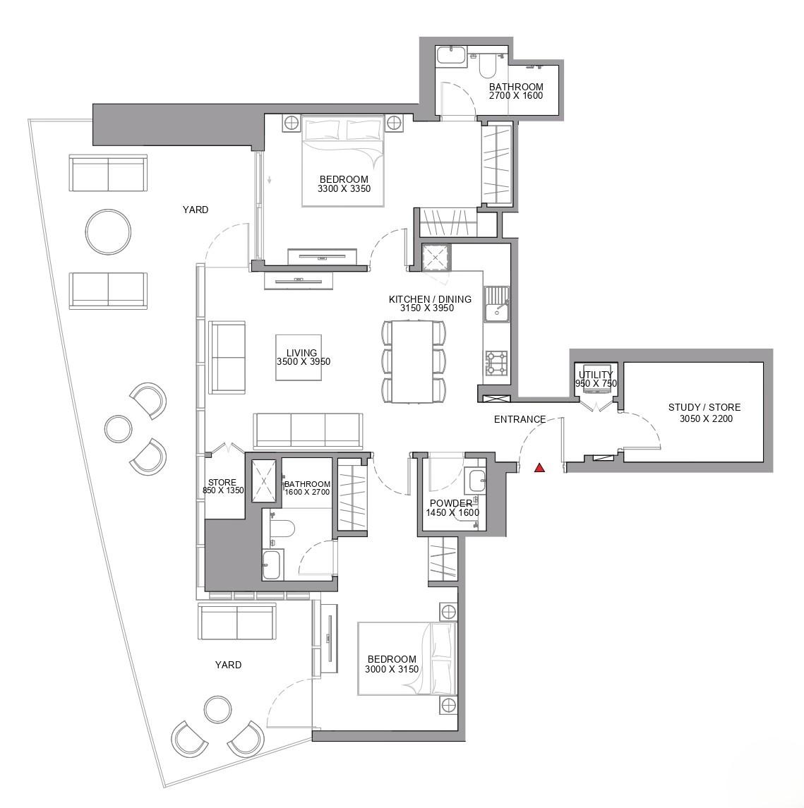 Sobha Skyscape Avenue - 2,5 Bedroom Apartment - Unique Luxury Residences in Sobha Hartland II