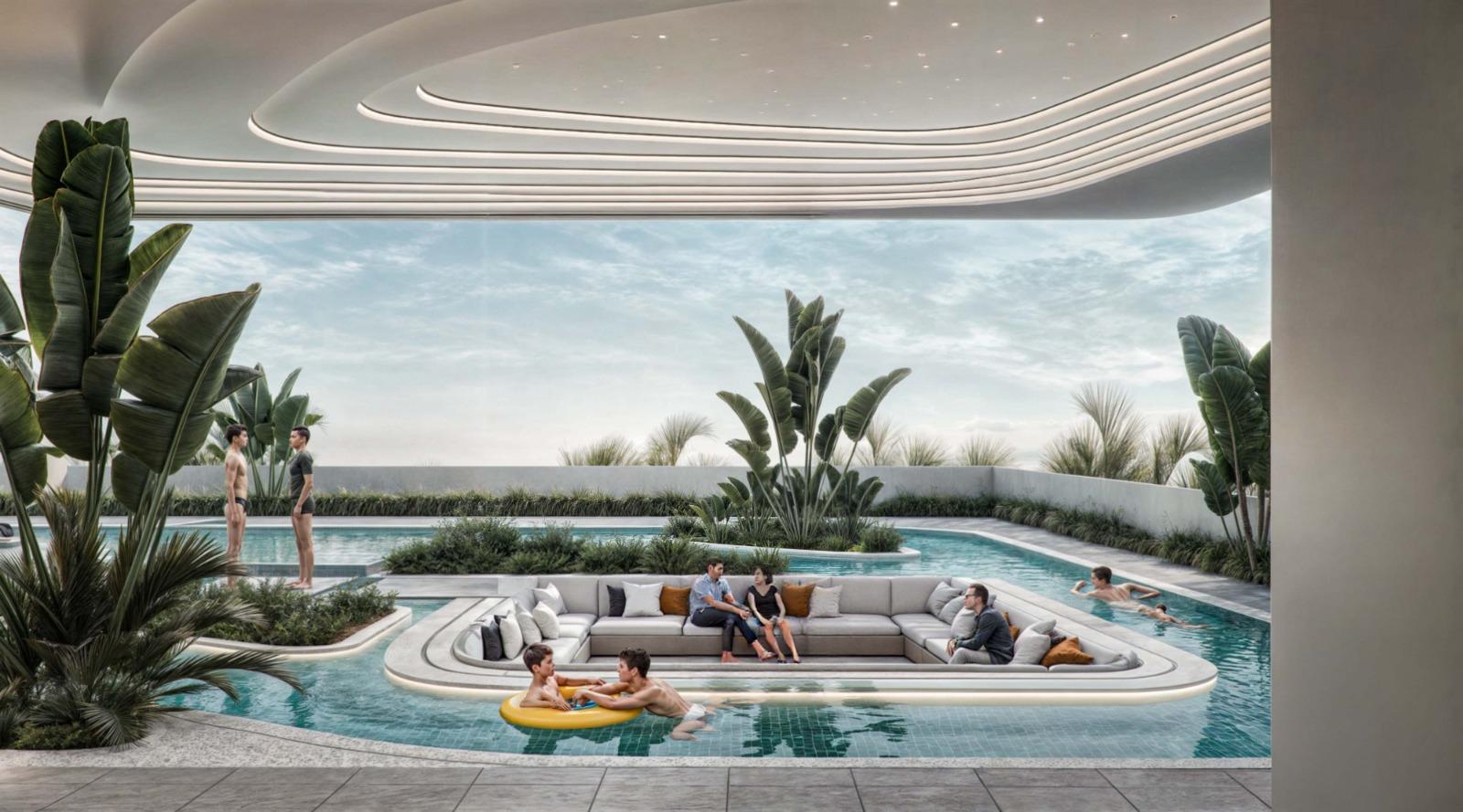 SquareX One by Tasmeer Indigo - 1 Bedroom Apartment