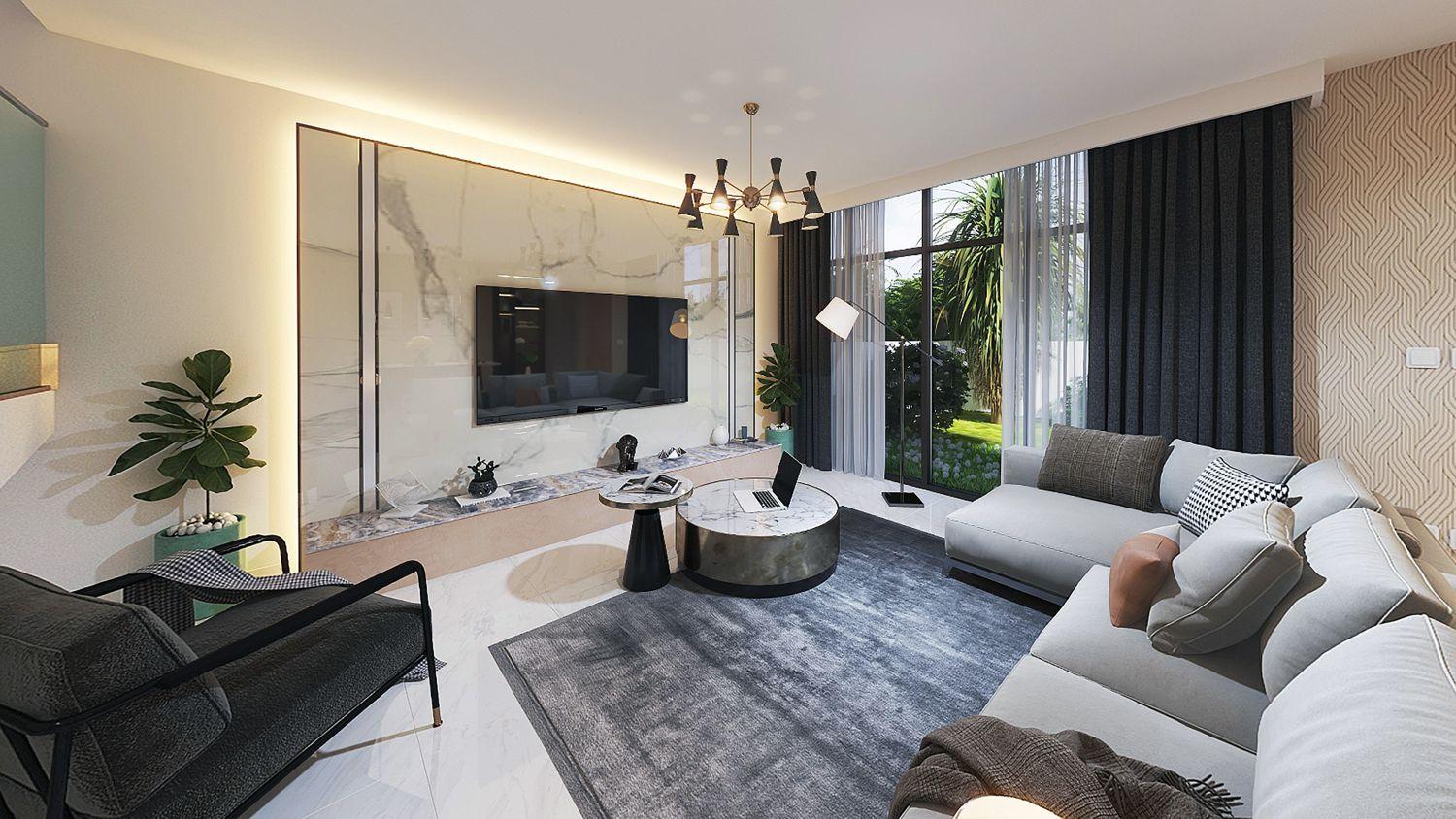 Sylvana Istanbul: Modern Designed 4+1 Triplex Villa - Suitable for Citizenship