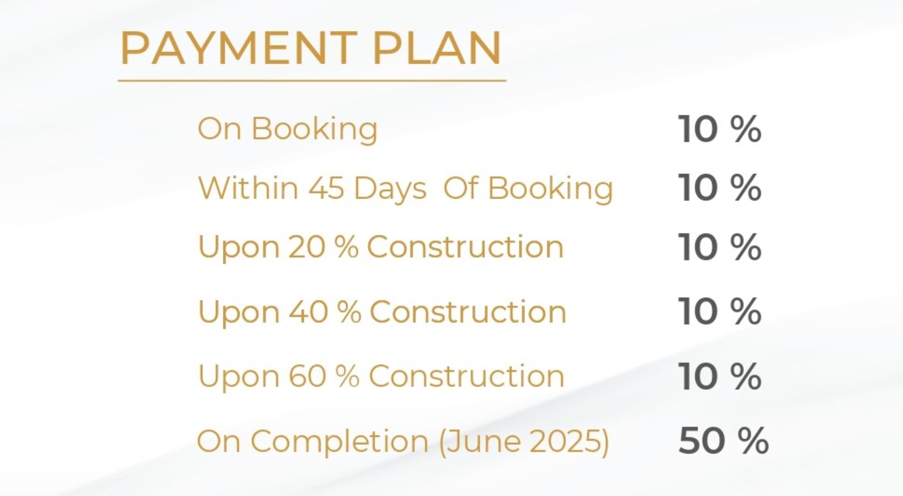 48 Park Side By Tabeer Development - 2 Bedroom + Study