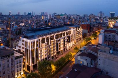 Luxury 1+1 Apartment in Beyoğlu Taksim 360 Project - Eligible for Citizenship