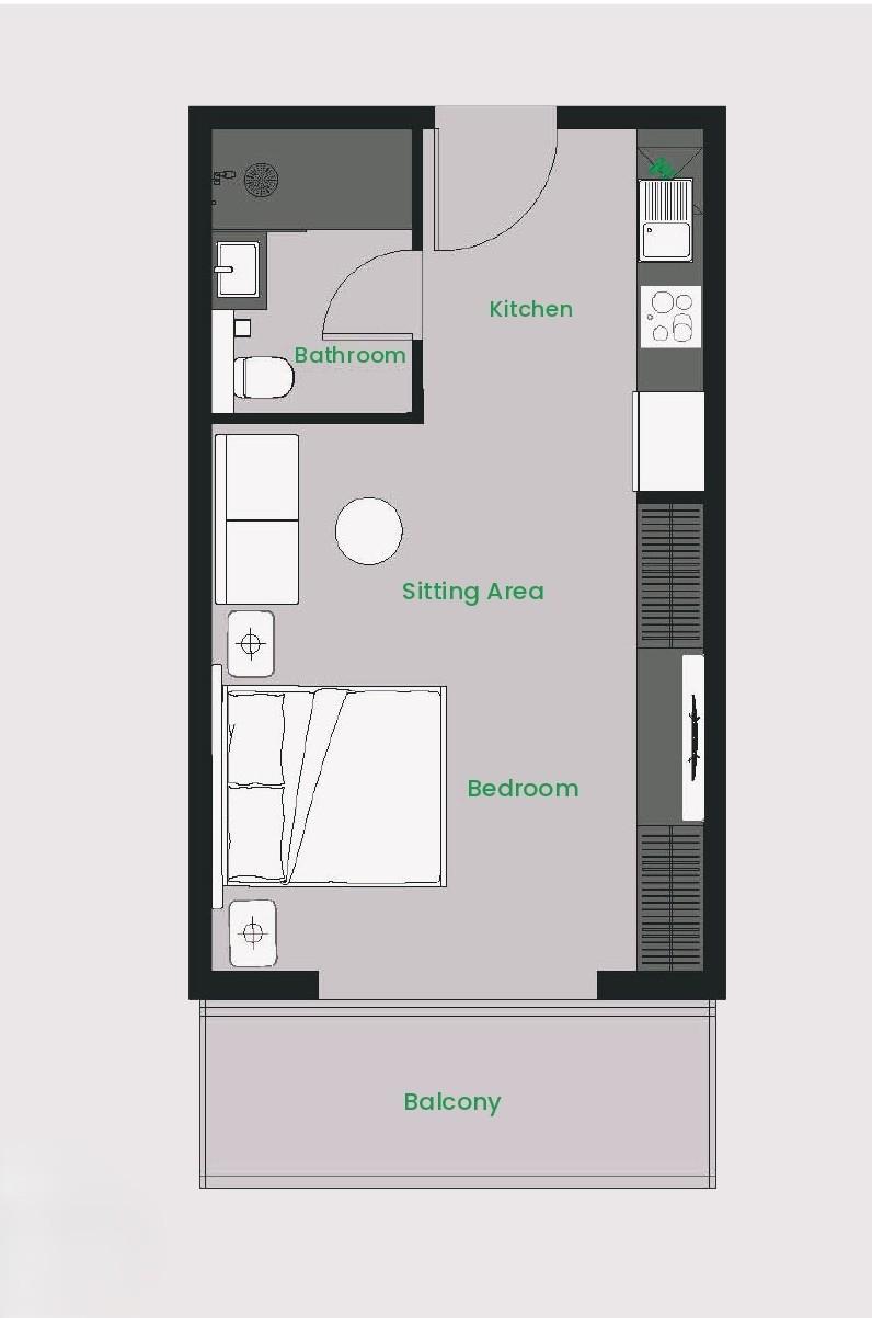 The Central Downtown - Studio - Luxury Project in Arjan