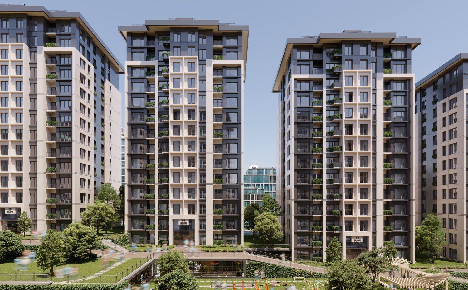 One 1+1 and Two 2+1 Luxury Apartments at The One Gunesli – Suitable for Citizenship