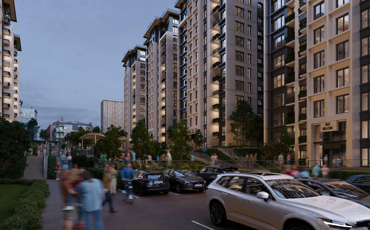 One 1+1 and Two 2+1 Luxury Apartments at The One Gunesli – Suitable for Citizenship
