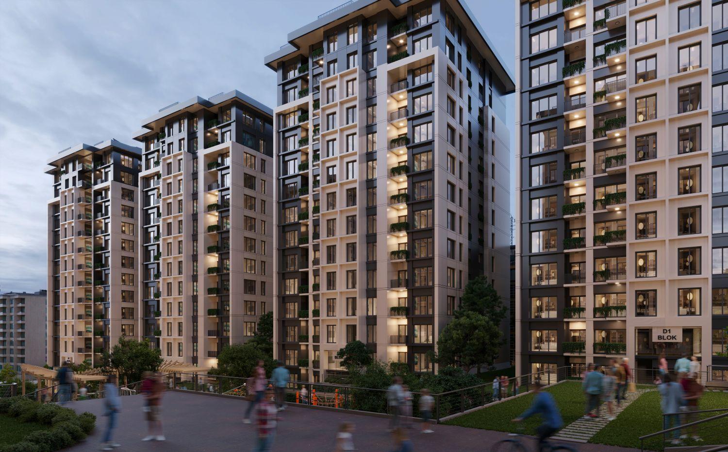 One 1+1 and Two 2+1 Luxury Apartments at The One Gunesli – Suitable for Citizenship