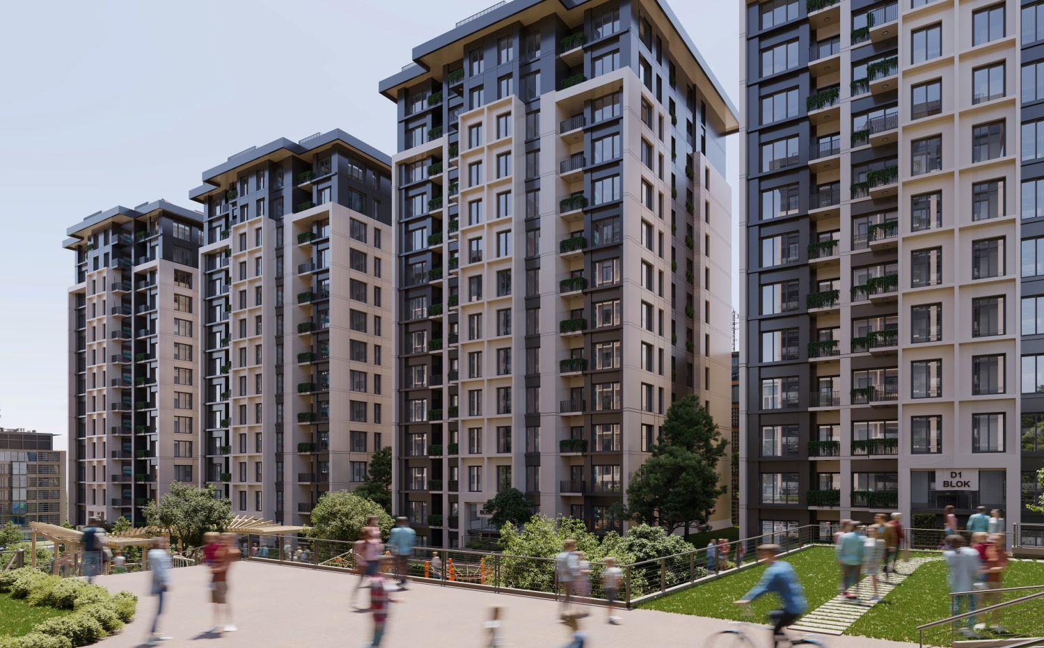 One 1+1 and Two 2+1 Luxury Apartments at The One Gunesli – Suitable for Citizenship