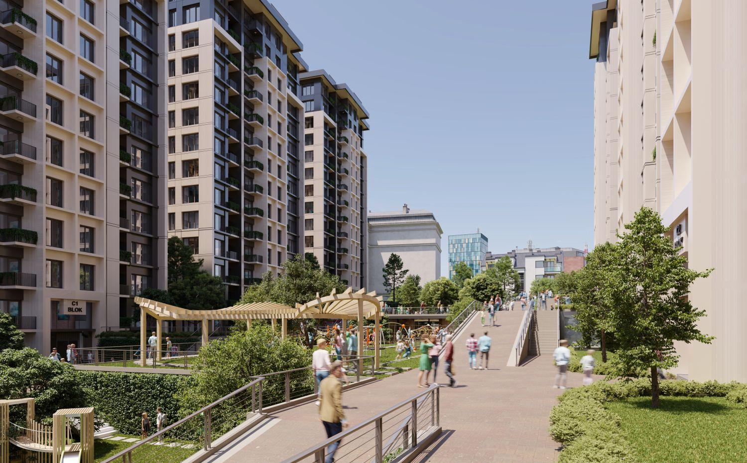 One 1+1 and Two 2+1 Luxury Apartments at The One Gunesli – Suitable for Citizenship