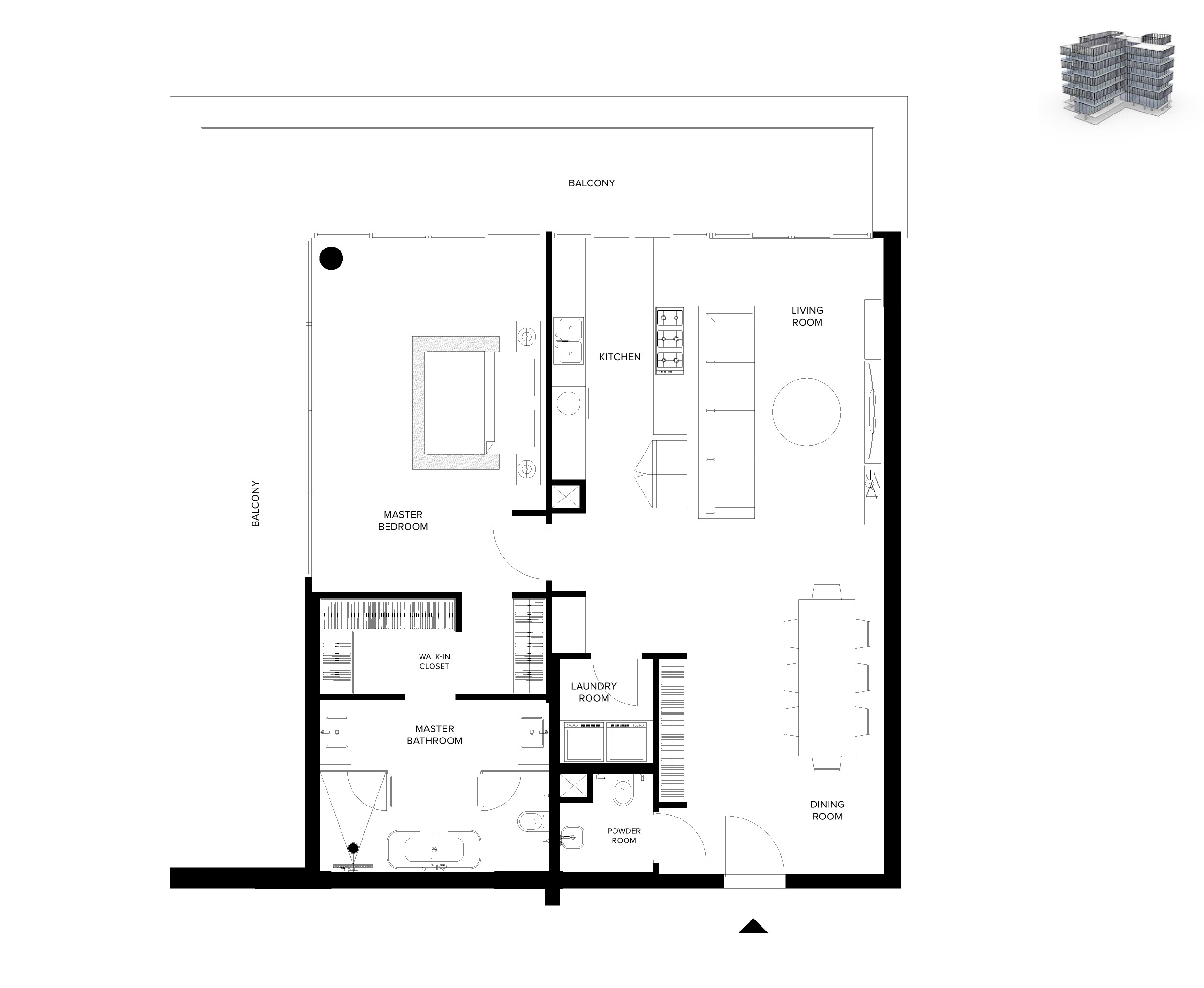 The Ritz-Carlton Residences -1 Bedroom Residences