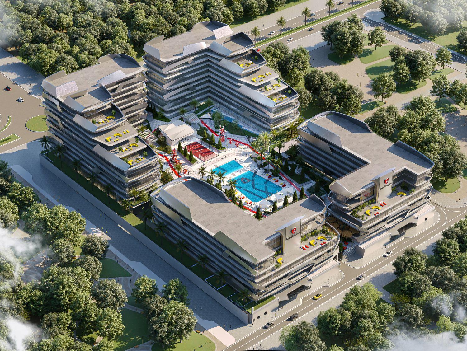 Tonino Lamborghini Residences - 1 Bedroom Apartment - Italian Elegance in Meydan