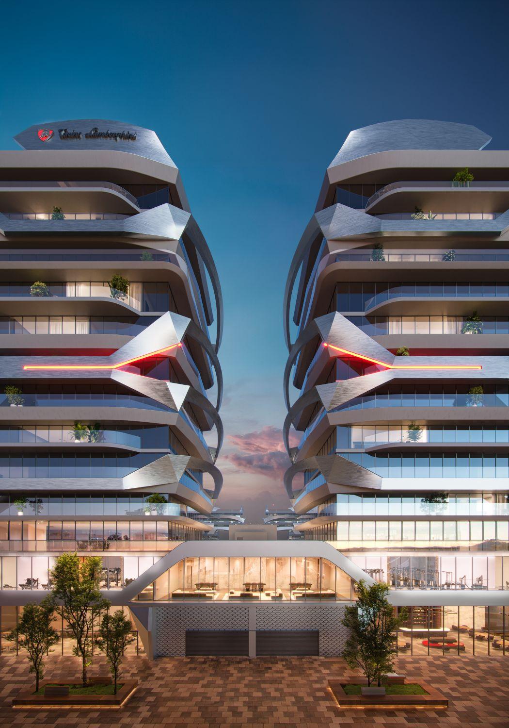 Tonino Lamborghini Residences - 1 Bedroom Apartment - Italian Elegance in Meydan