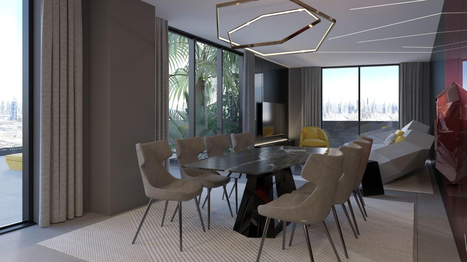 Tonino Lamborghini Residences - 1 Bedroom Apartment - Italian Elegance in Meydan