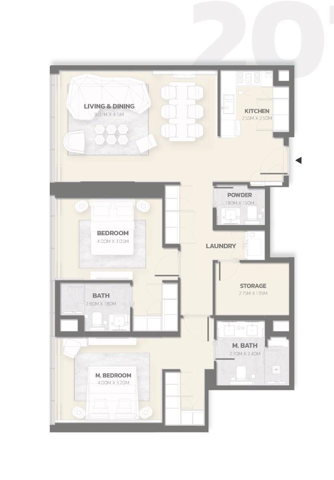 Tonino Lamborghini Residences - 2 Bedroom Apartment - Italian Elegance in Meydan