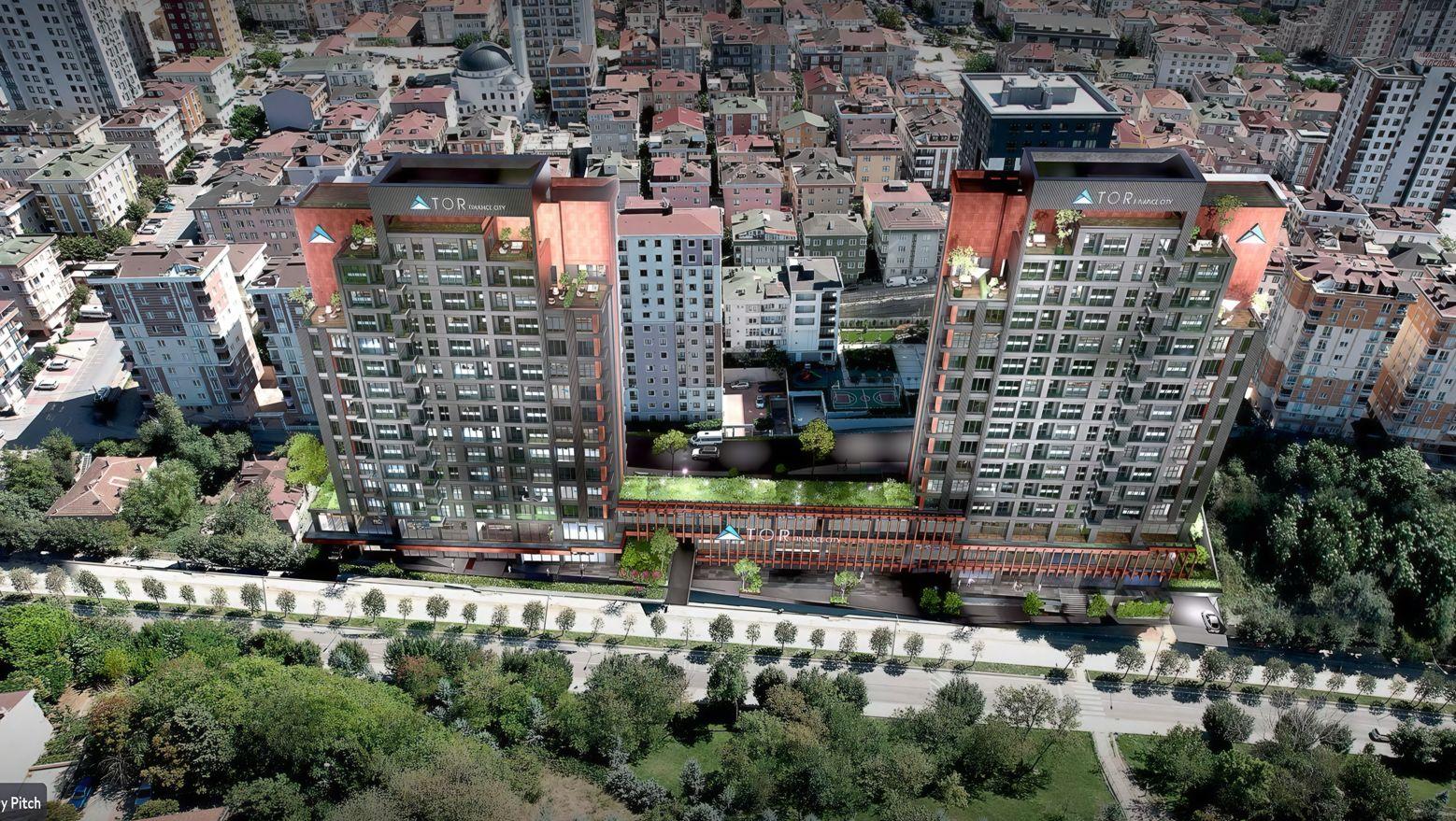TOR Finance City: Luxury 1+1 & 2+1 Apartments in Ümraniye - Suitable for Citizenship