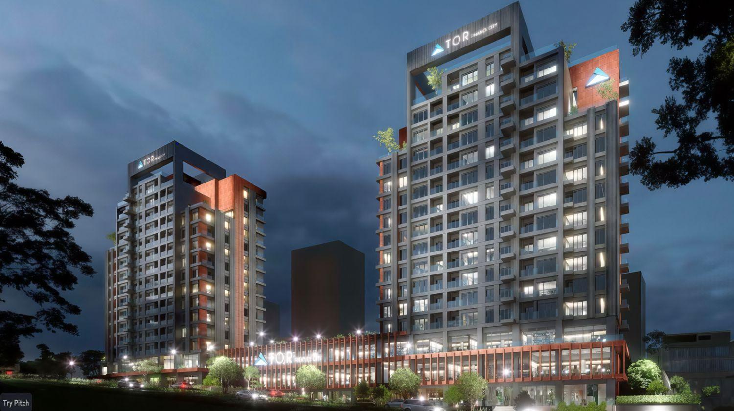 TOR Finance City: Luxury 1+1 & 2+1 Apartments in Ümraniye - Suitable for Citizenship