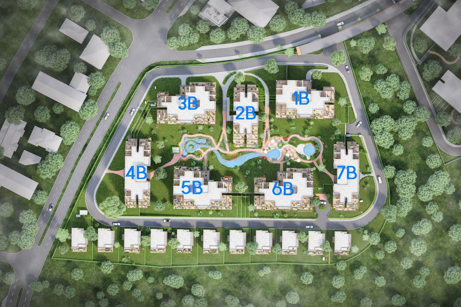 2 Units of 2+1 Apartments with Lake View in Tual Golyaka – Suitable for Citizenship