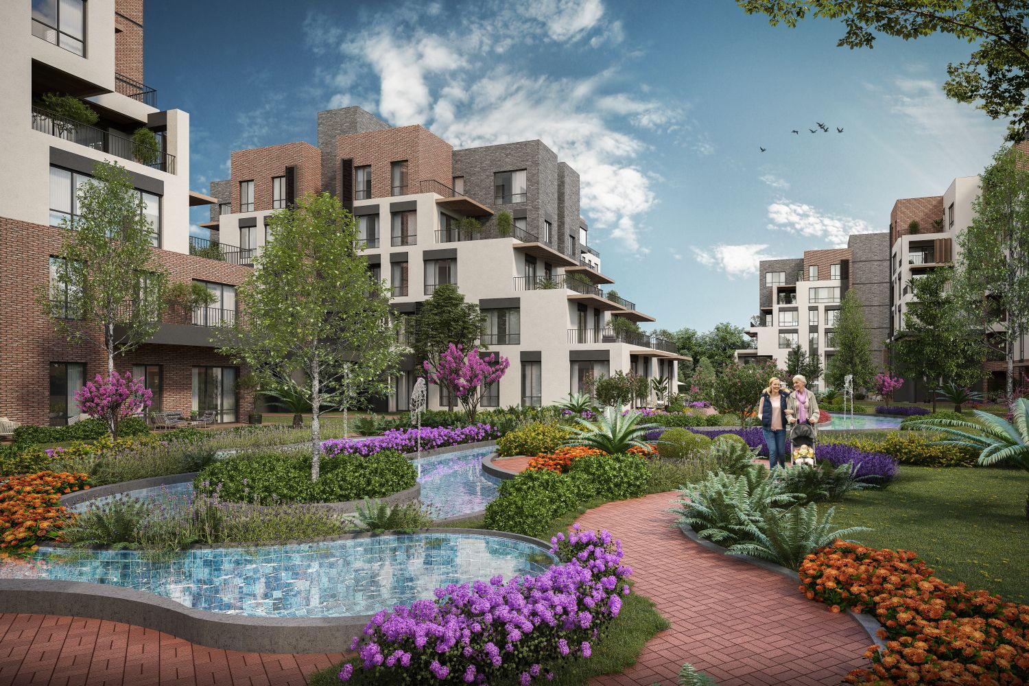 2 Units of 2+1 Apartments with Lake View in Tual Golyaka – Suitable for Citizenship