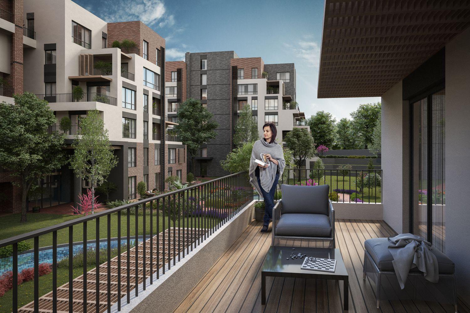 2 Units of 2+1 Apartments with Lake View in Tual Golyaka – Suitable for Citizenship