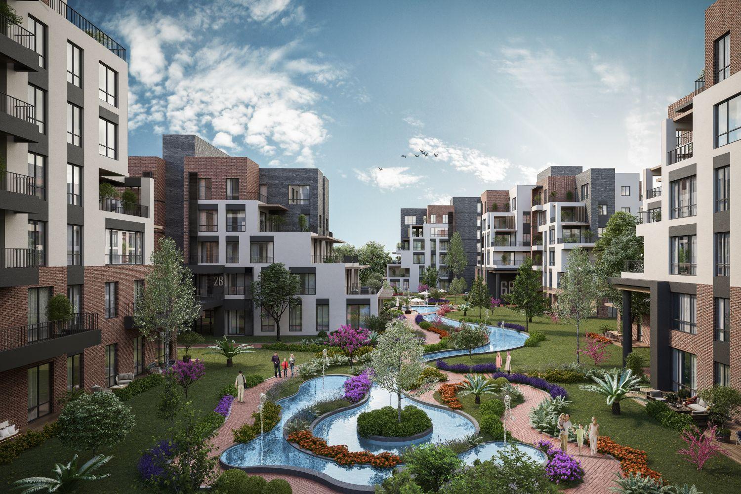 2 Units of 2+1 Apartments with Lake View in Tual Golyaka – Suitable for Citizenship