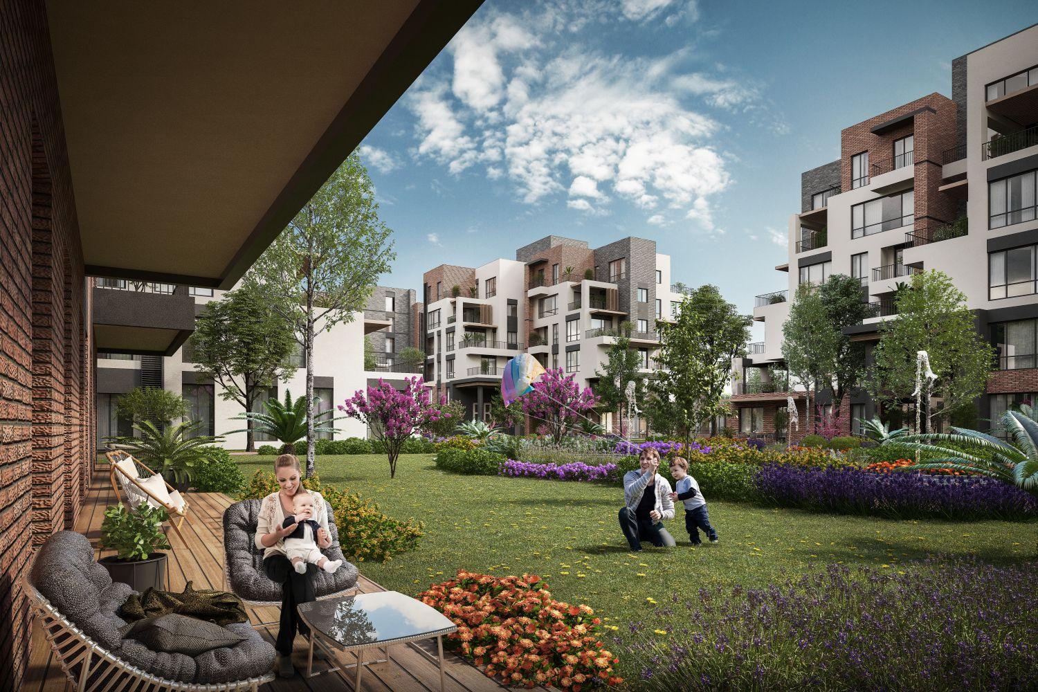 2 Units of 2+1 Apartments with Lake View in Tual Golyaka – Suitable for Citizenship