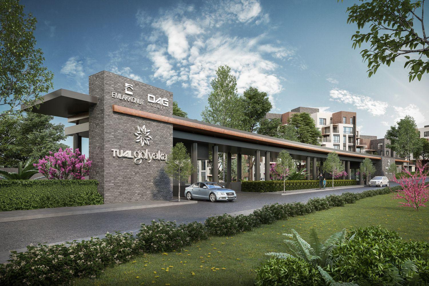 2 Units of 2+1 Apartments with Lake View in Tual Golyaka – Suitable for Citizenship