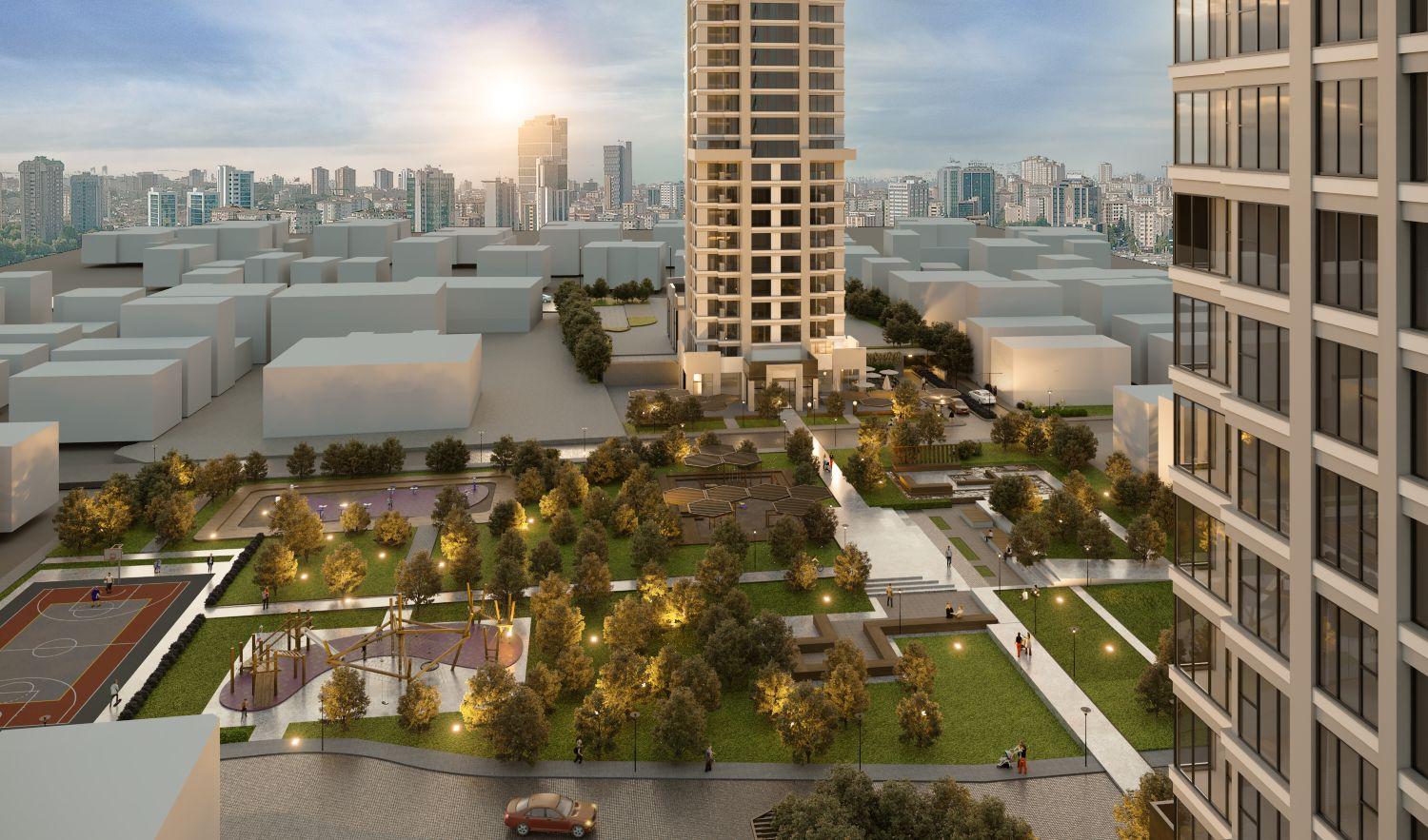 Tuna Park Ataşehir: 3+1 Apartment Within Walking Distance to Metro - Suitable for Citizenship