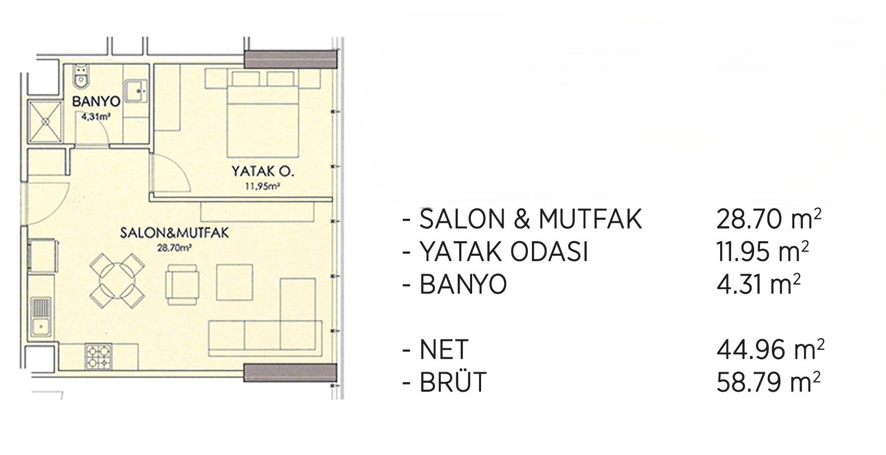 1 Bedroom Apartment for Investment in Kadıköy