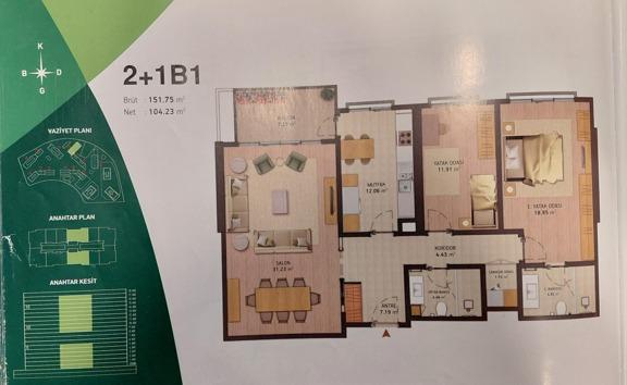 Modern 2-Bedroom Apartment in the Heart of Istanbul