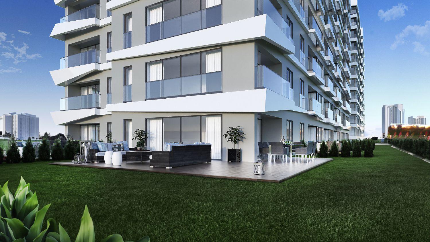 Luxury 1 Bedroom Apartment for Sale in Basın Ekspres