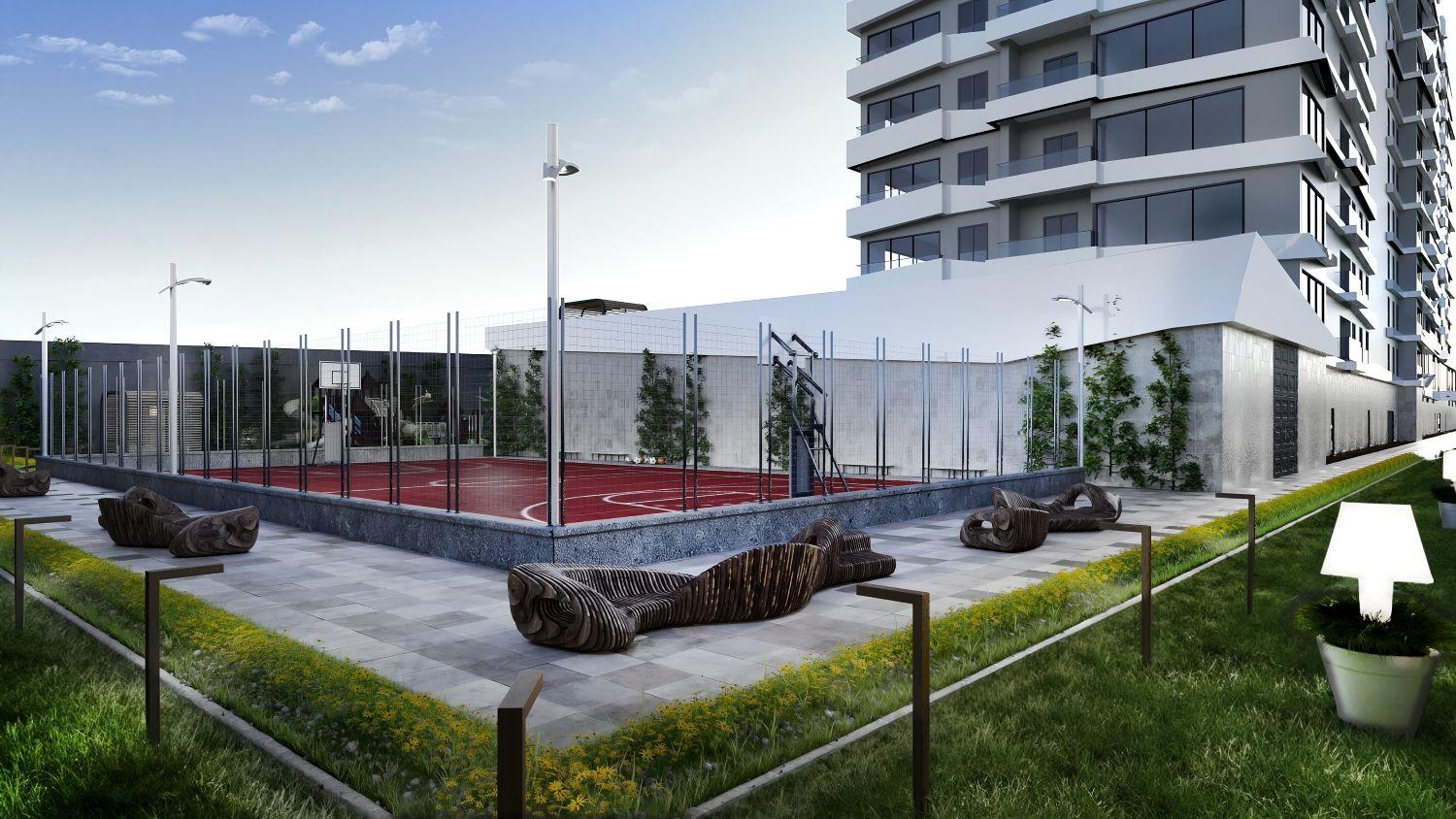 Luxury 1 Bedroom Apartment for Sale in Basın Ekspres