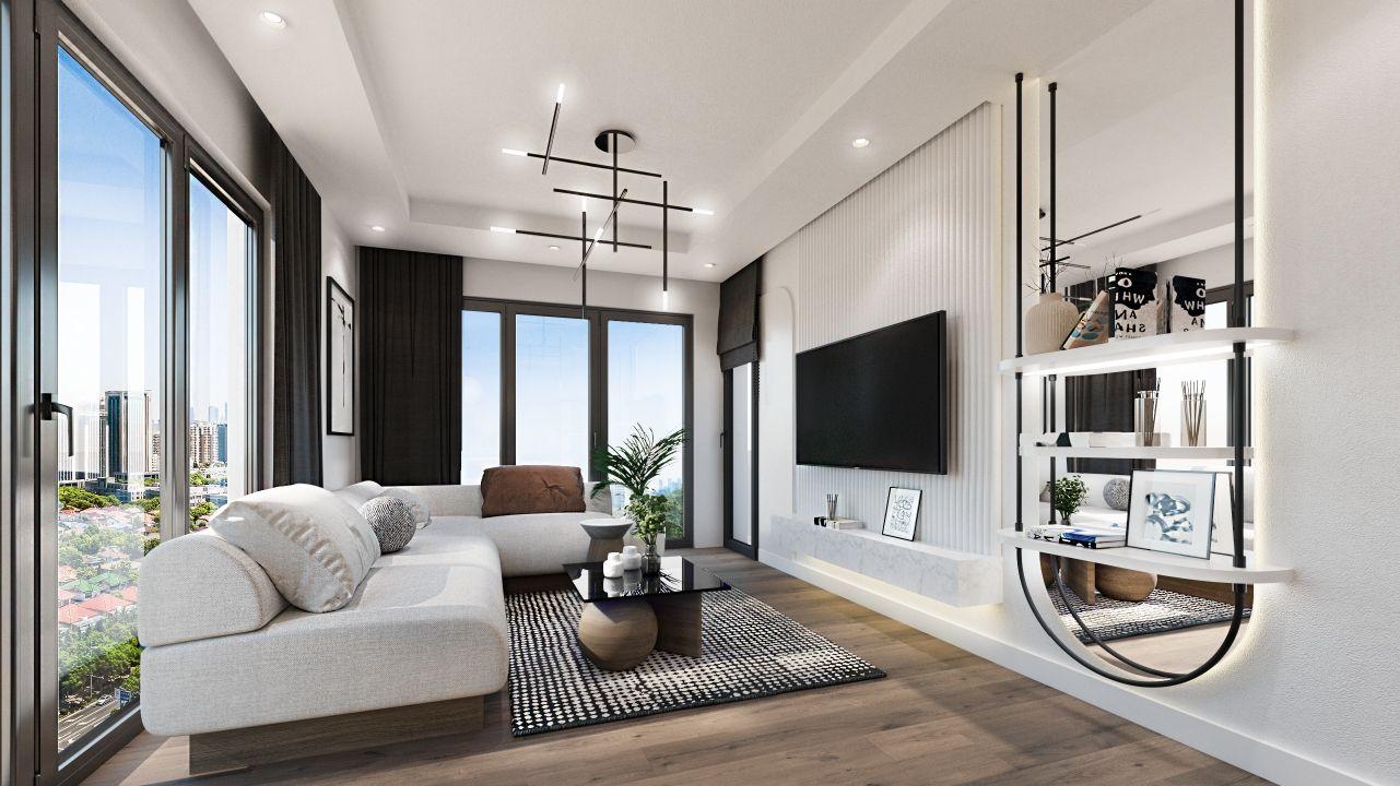 Luxury 1 Bedroom Apartment for Sale in Basın Ekspres