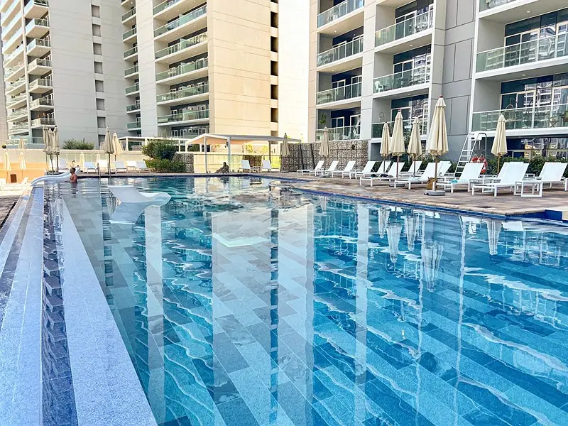 Vera Residences-1 Yatak Odalı Daire-Boş - Burj Manzarası - Mobilyalı