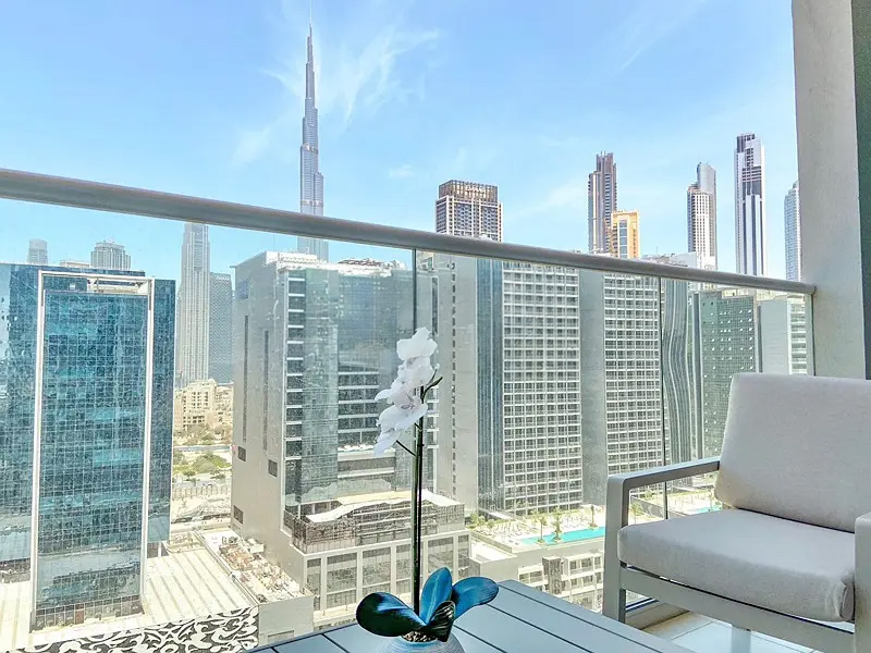 Vera Residences-1 Bedroom Apartment-Vacant - Burj Views - Furnished