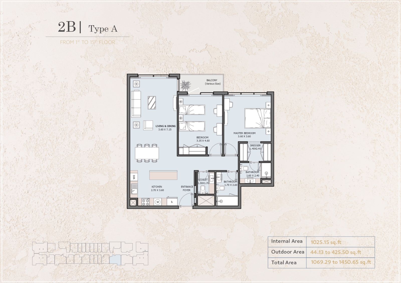 Verdana 4 Residence & Townhouses- Dubai Investment Park - 2 Odalı Daire