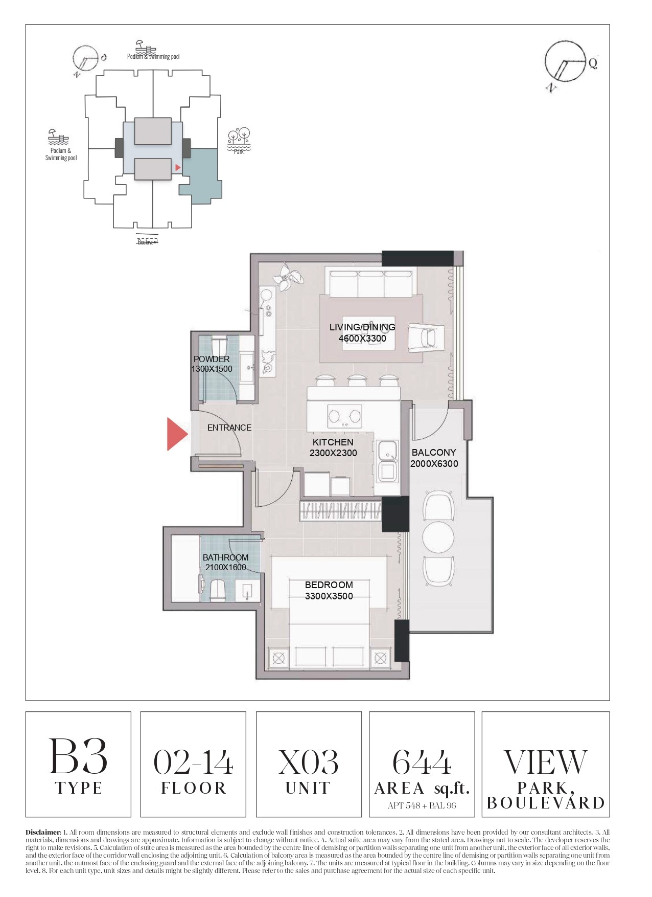 Vita Grande -Premium 1 Bedroom Residences