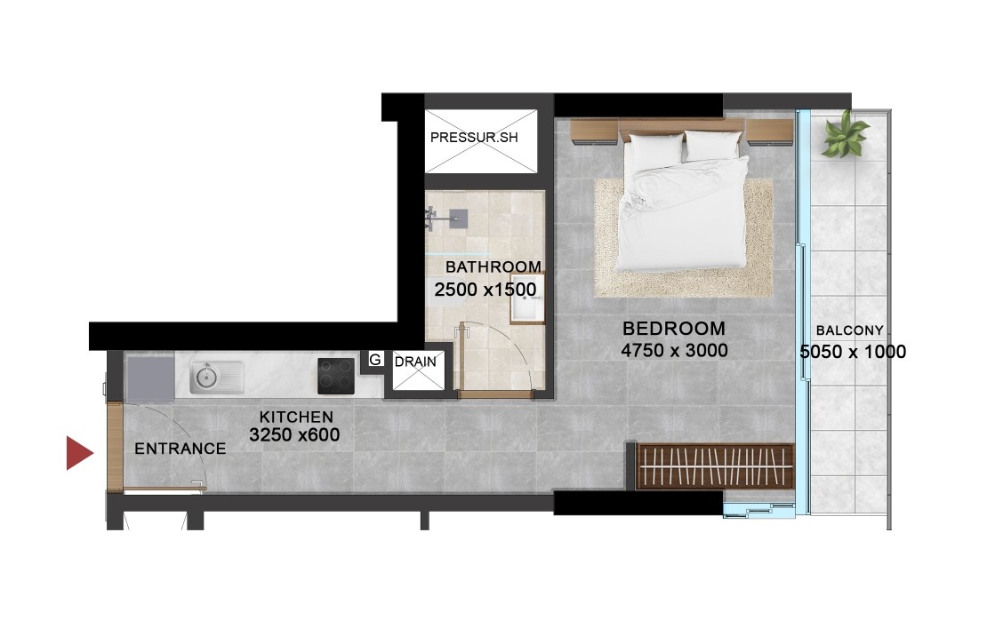 Vivanti Residences - Studio