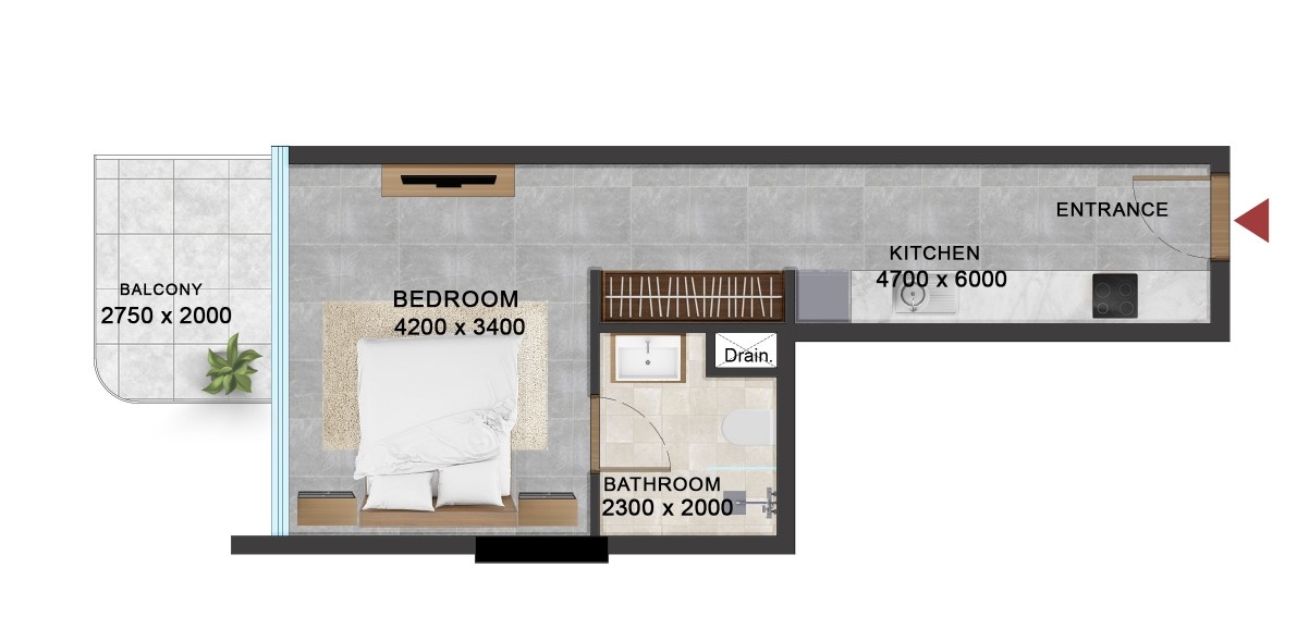 Vivanti Residences - Studio