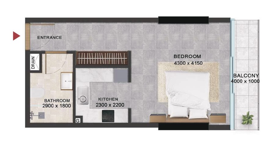 Vivanti Residences - Studio